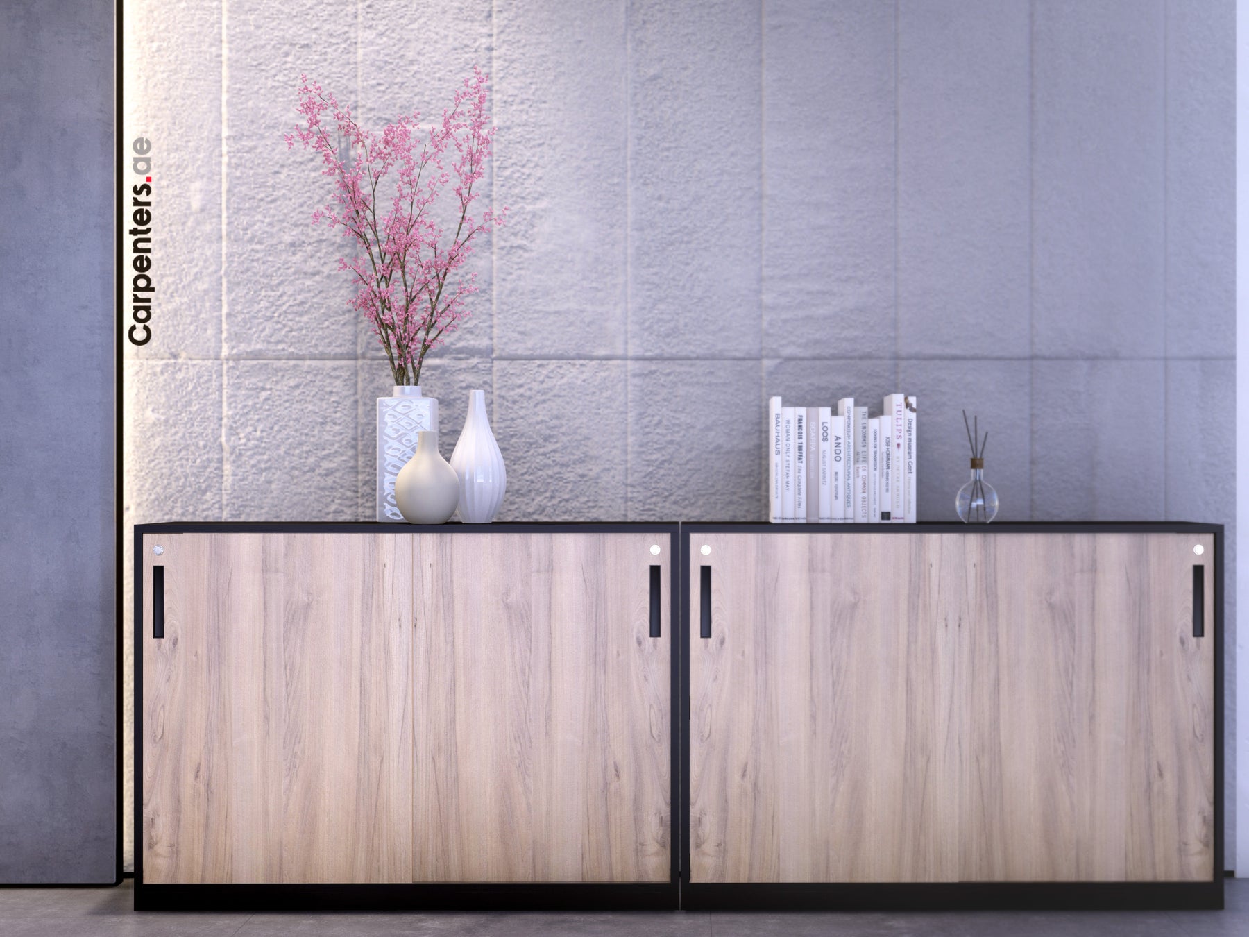 FACE Low height filing - sliding shutter