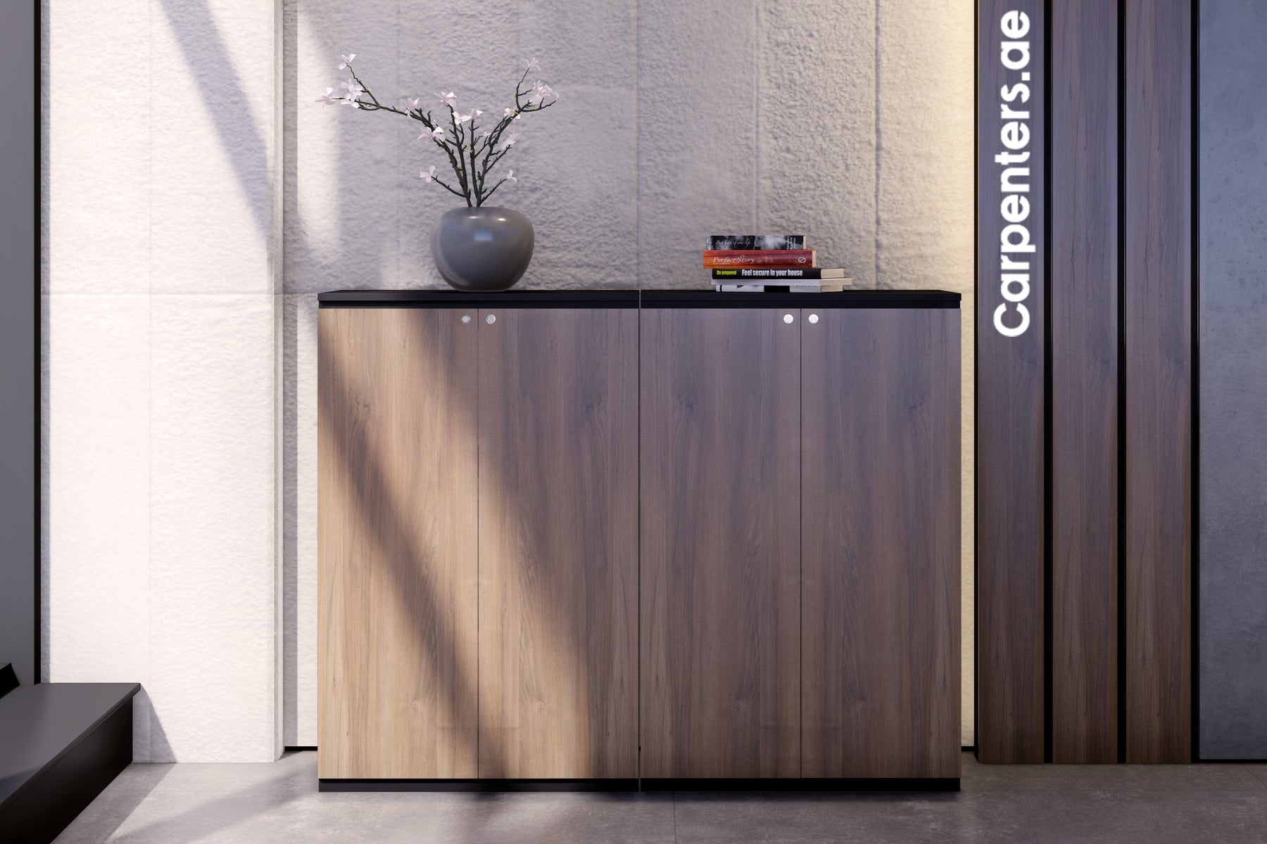 FACE Mid-height Filing Cabinet - Full Shutter