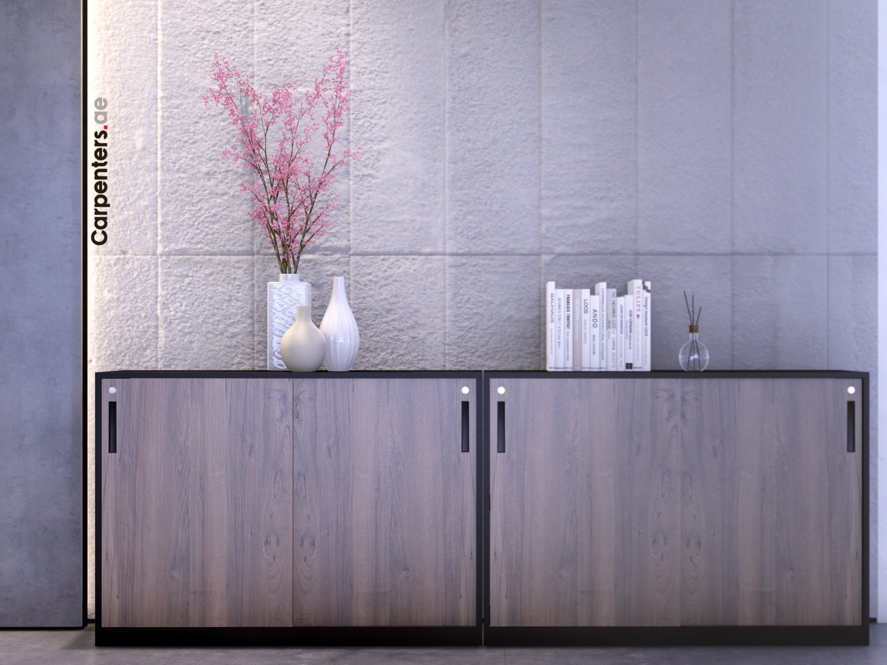 FACE Low height filing - sliding shutter