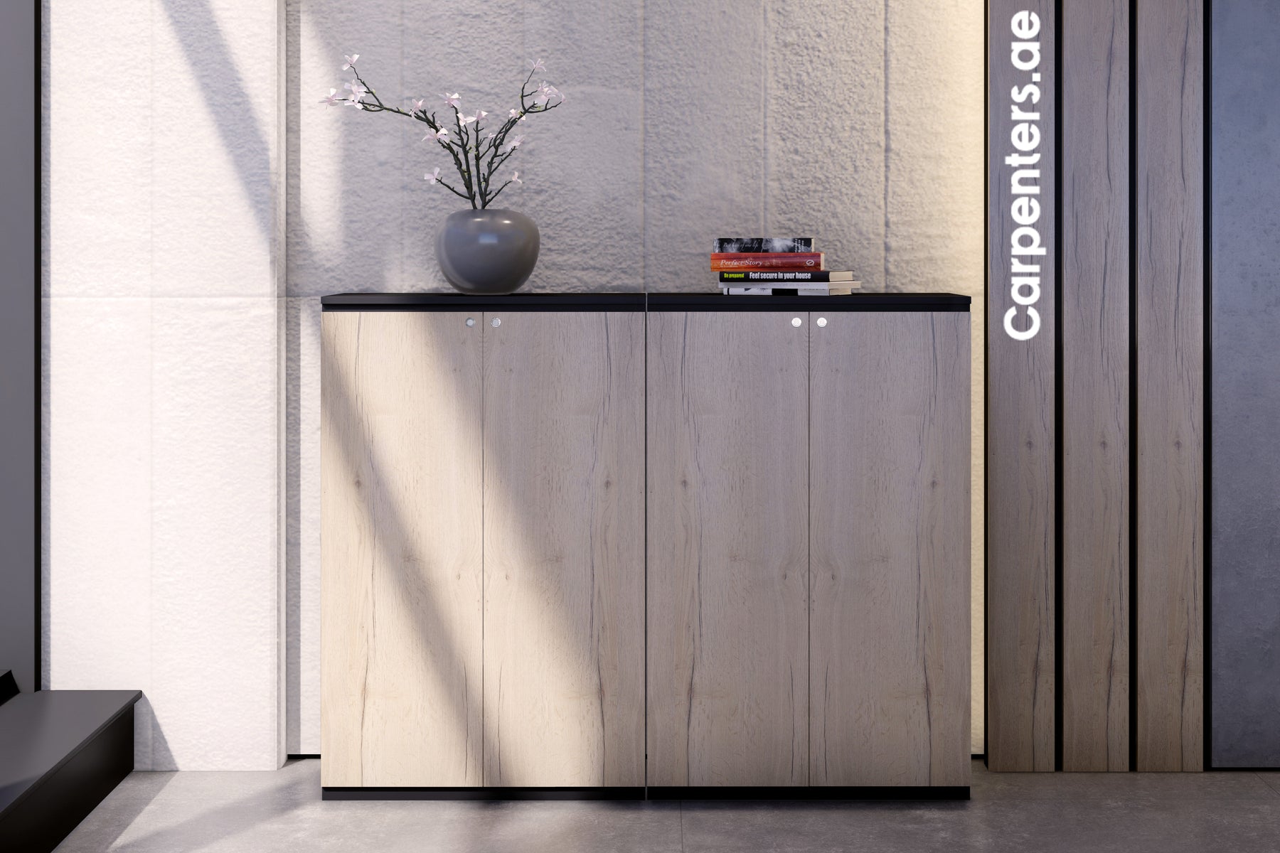 FACE Mid-height Filing Cabinet - Full Shutter