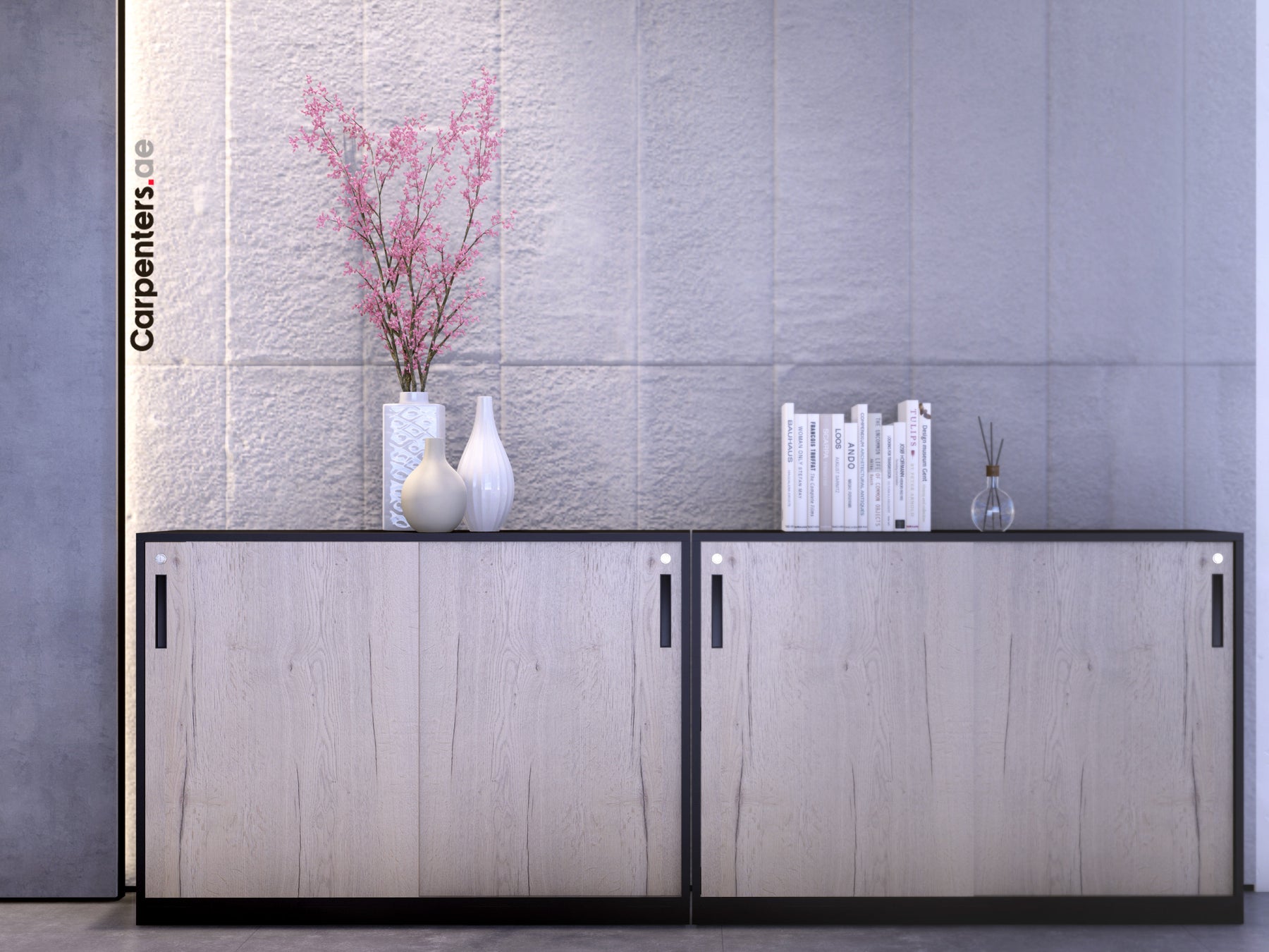 FACE Low height filing - sliding shutter