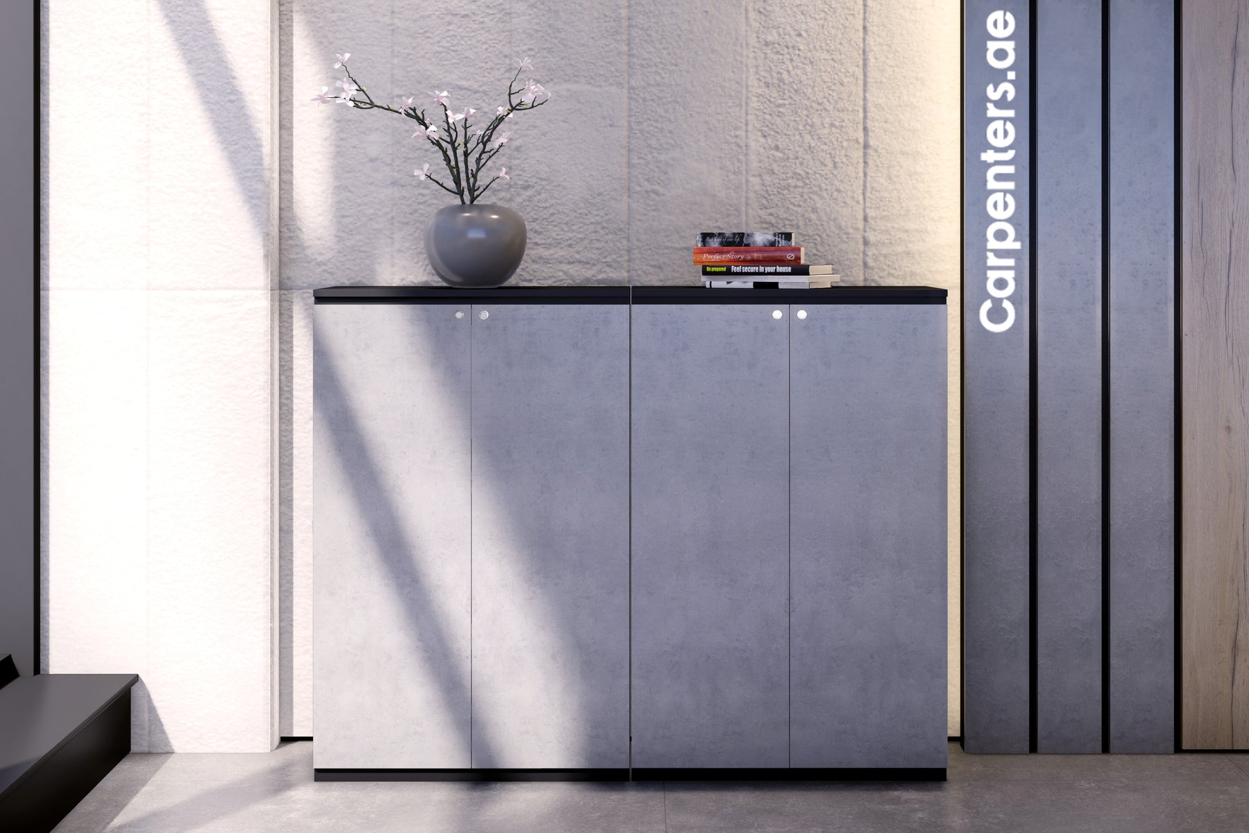 FACE Mid-height Filing Cabinet - Full Shutter