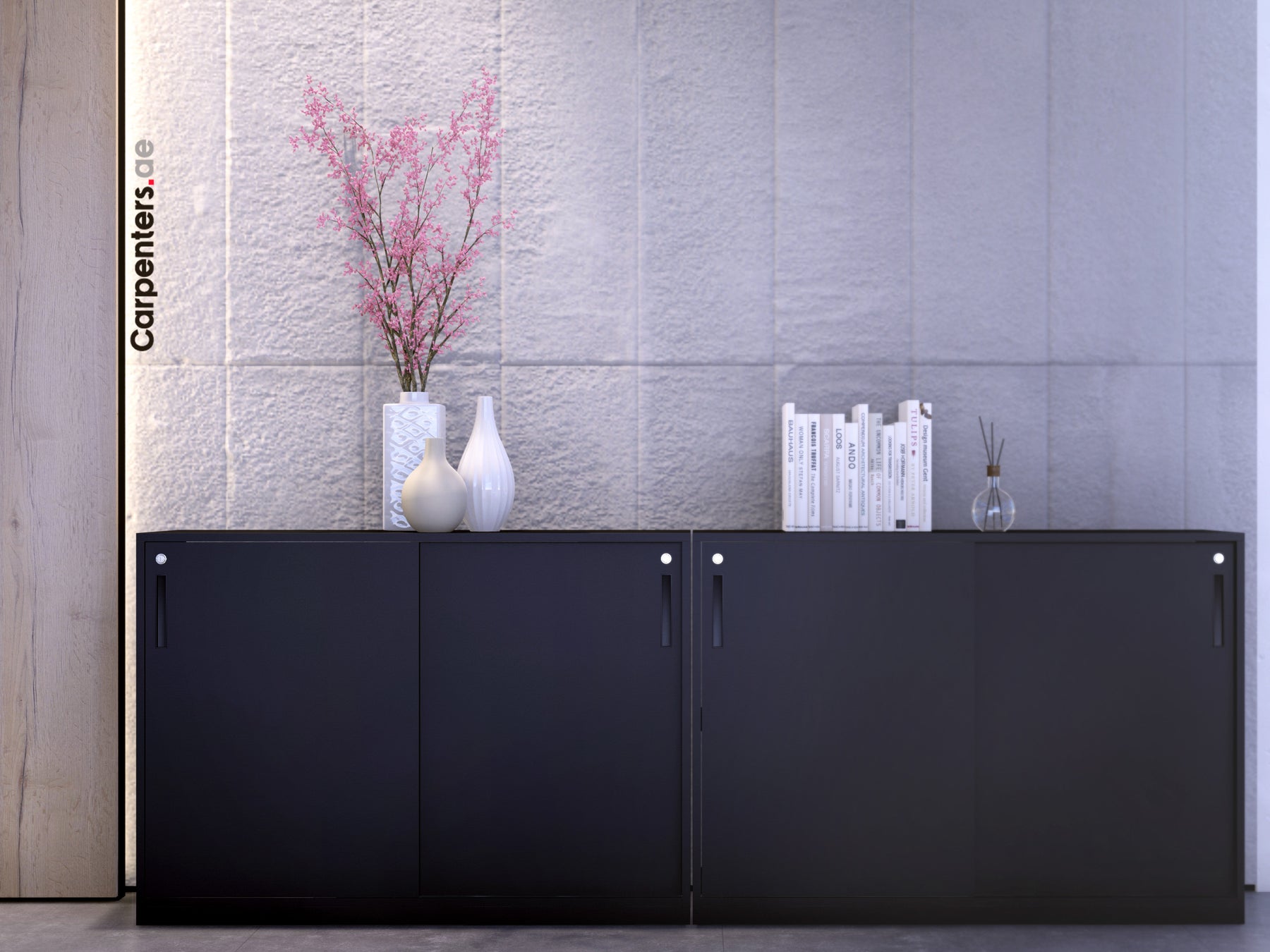 FACE Low height filing - sliding shutter