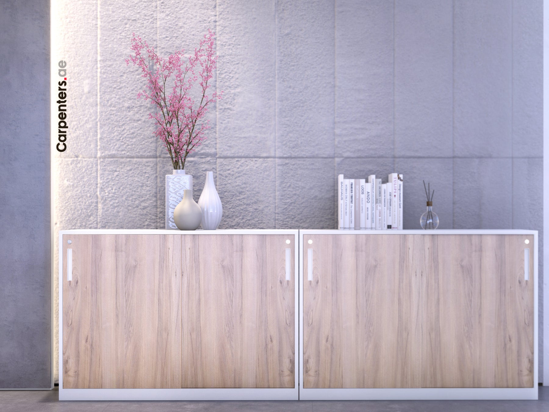 FACE Low height filing - sliding shutter