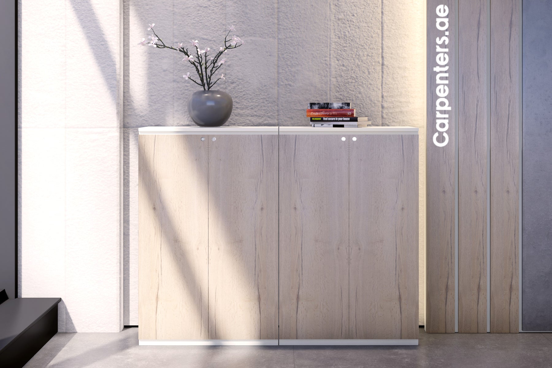 FACE Mid-height Filing Cabinet - Full Shutter