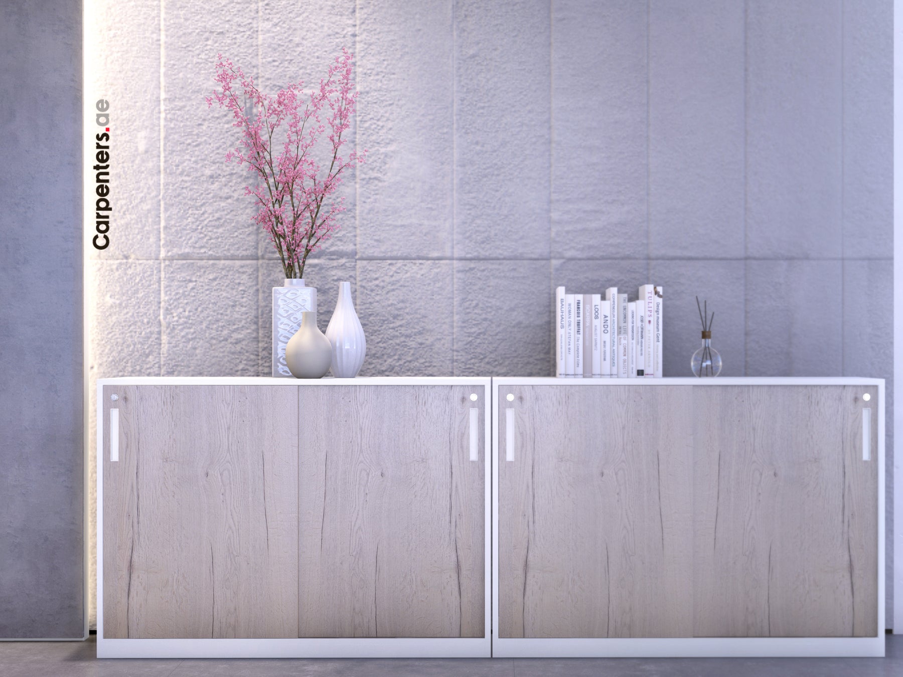 FACE Low height filing - sliding shutter