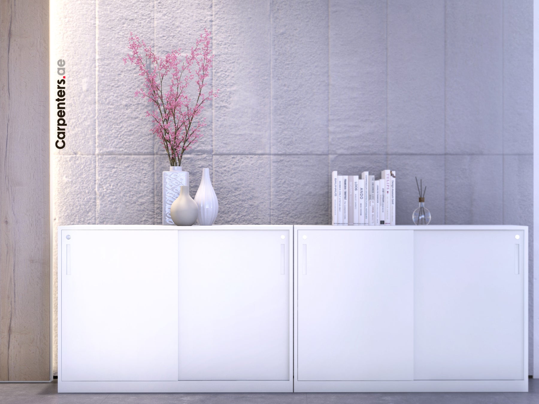 FACE Low height filing - sliding shutter