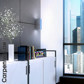 SKETCH Low-height Filing cabinet - Sliding shutter