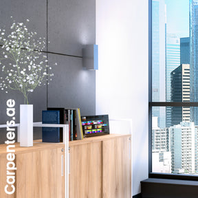 SKETCH Low-height Filing cabinet - Sliding shutter