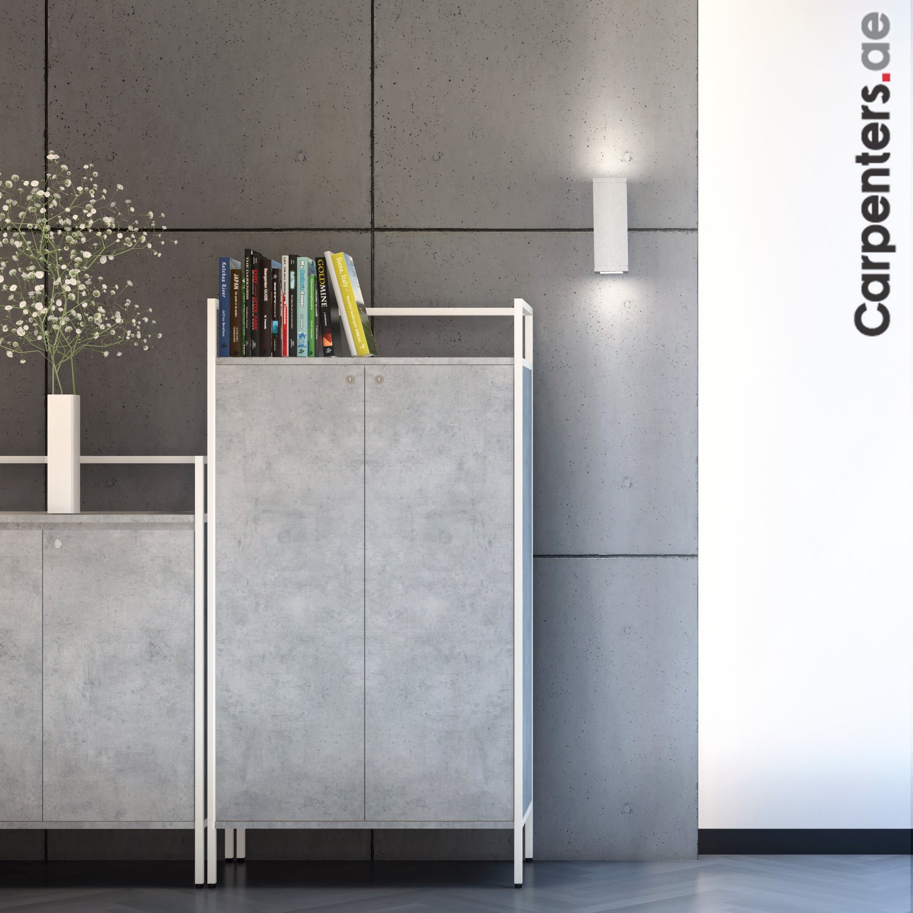 SKETCH Mid-height Filing cabinet