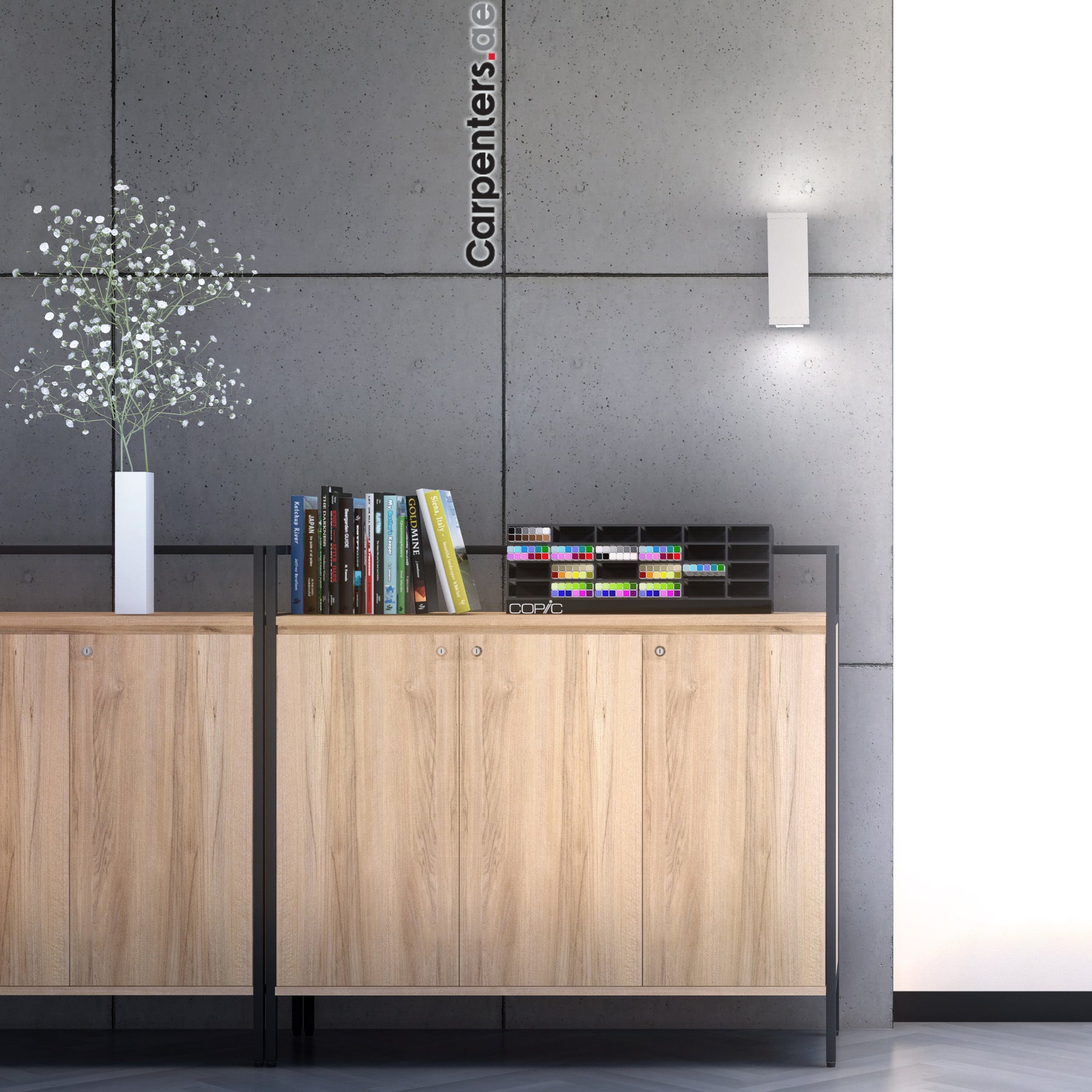 SKETCH Low-height Filing cabinet